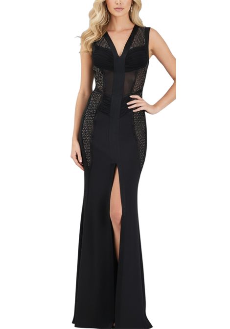 Abito con trasparenze ELISABETTA FRANCHI | Abiti | ABR4362E2110